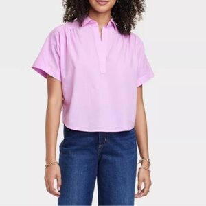 🟢NWT Universal Thread Short Sleeve Pullover
Blouse